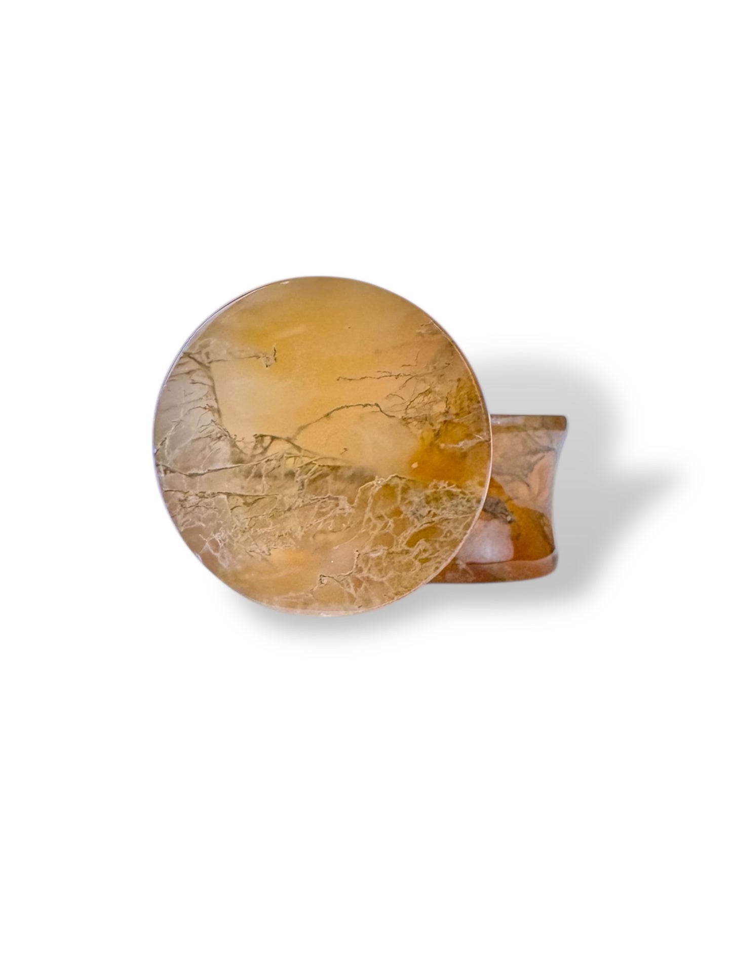 3/4” / 19mm Moss Agate