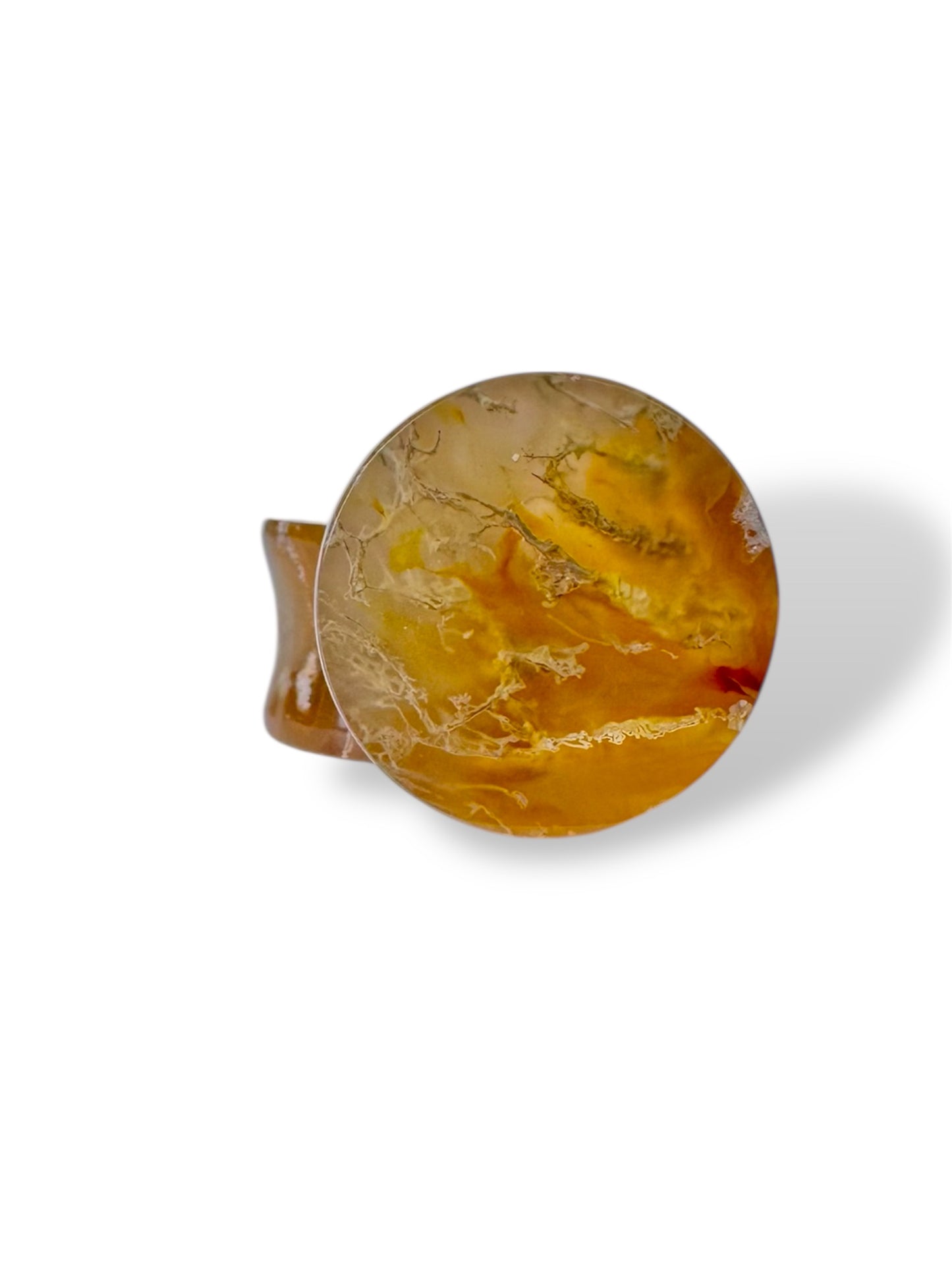 3/4” / 19mm Moss Agate