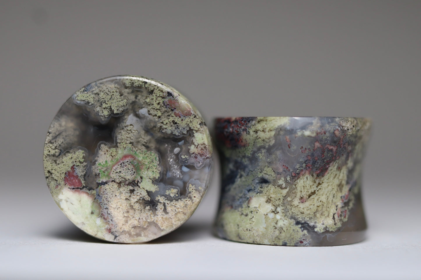 9/16” / 14mm Scenic Moss Agate