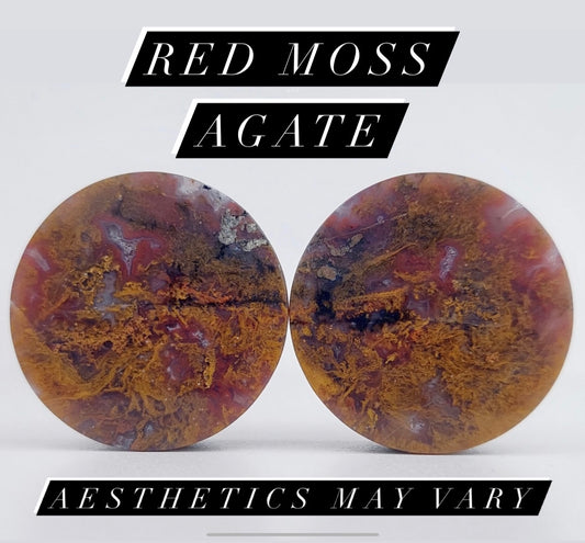 Red Moss Agate