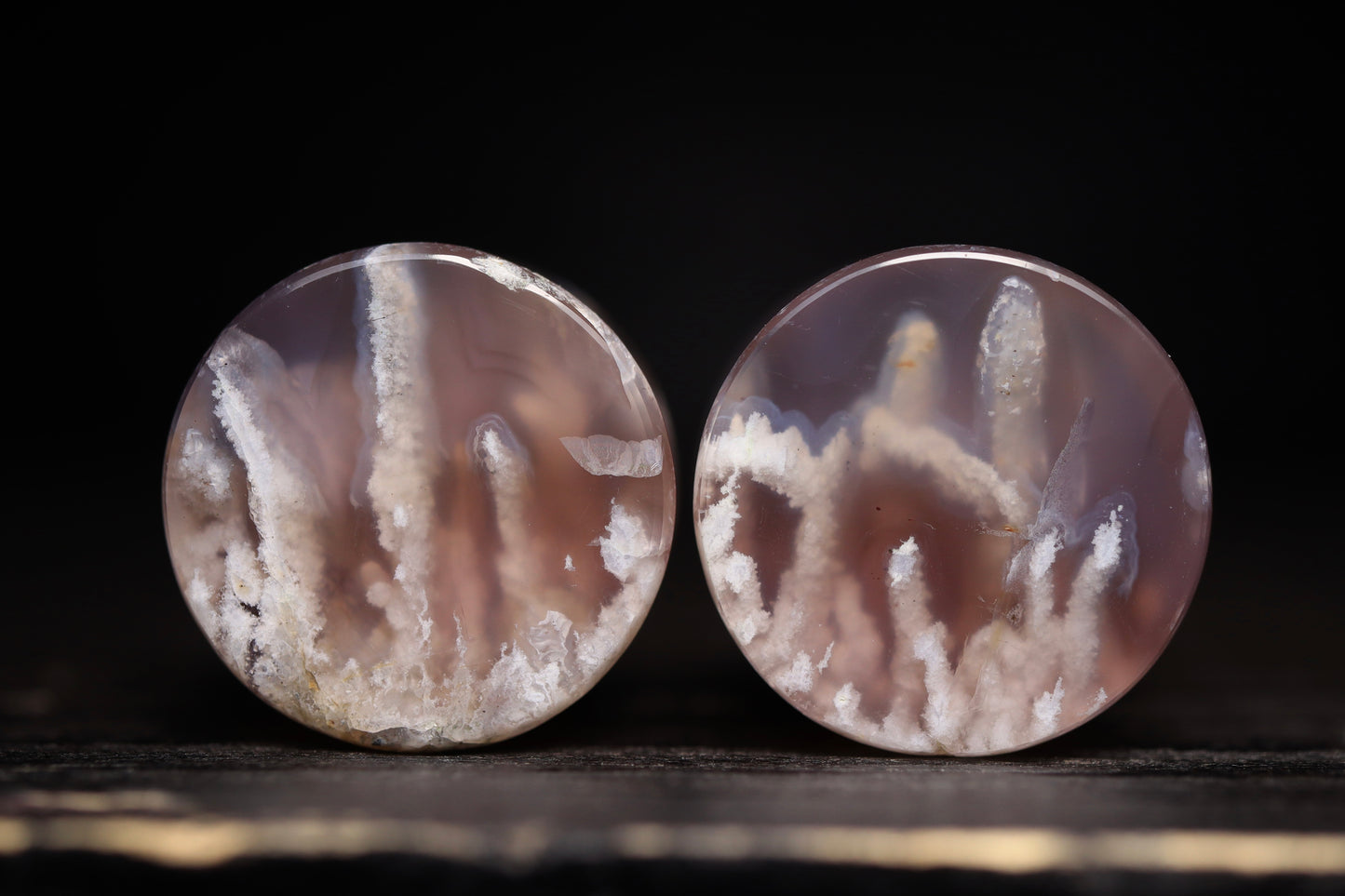 9/16” / 14mm Purple Plume Agate