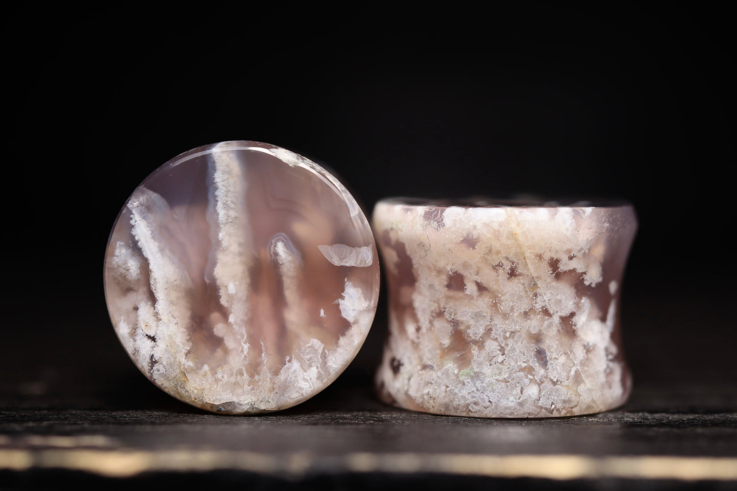 9/16” / 14mm Purple Plume Agate