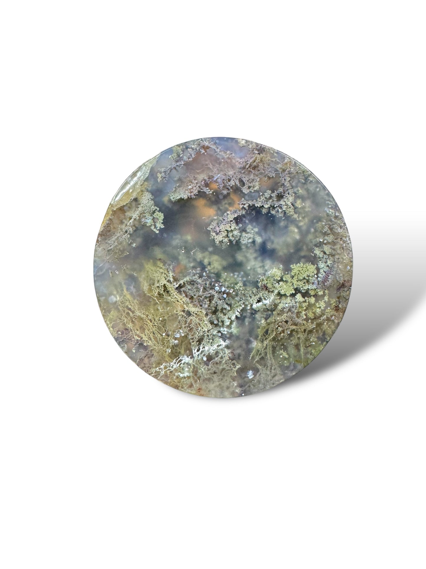 1 1/4” / 32mm Scenic Moss Agate