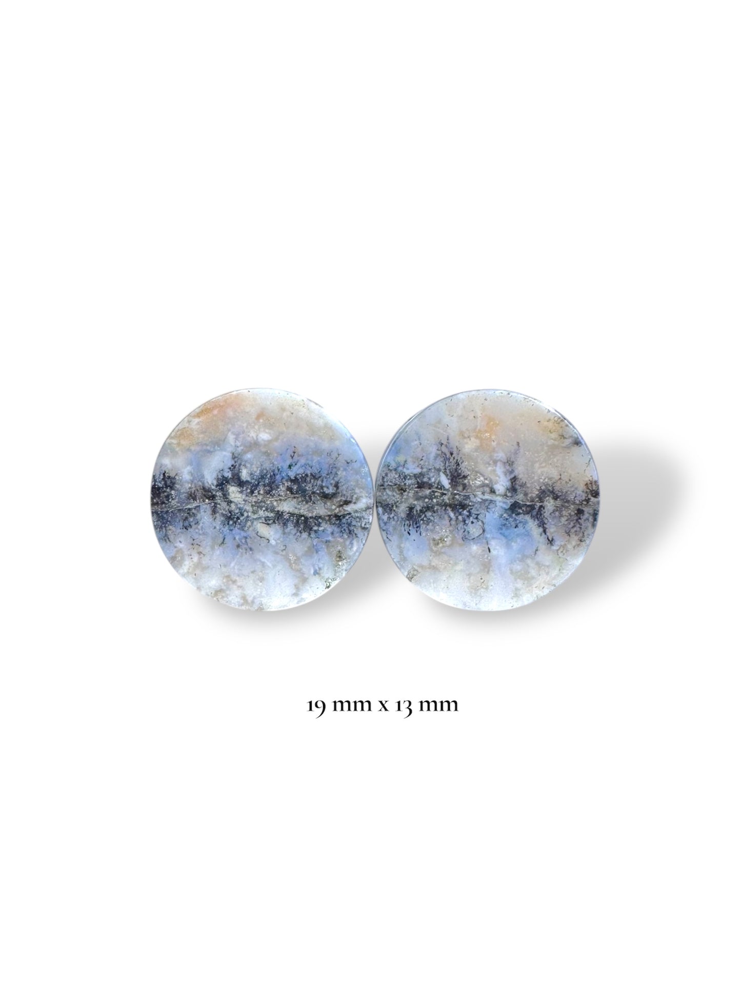 3/4” / 19mm Dendritic Plume Agate