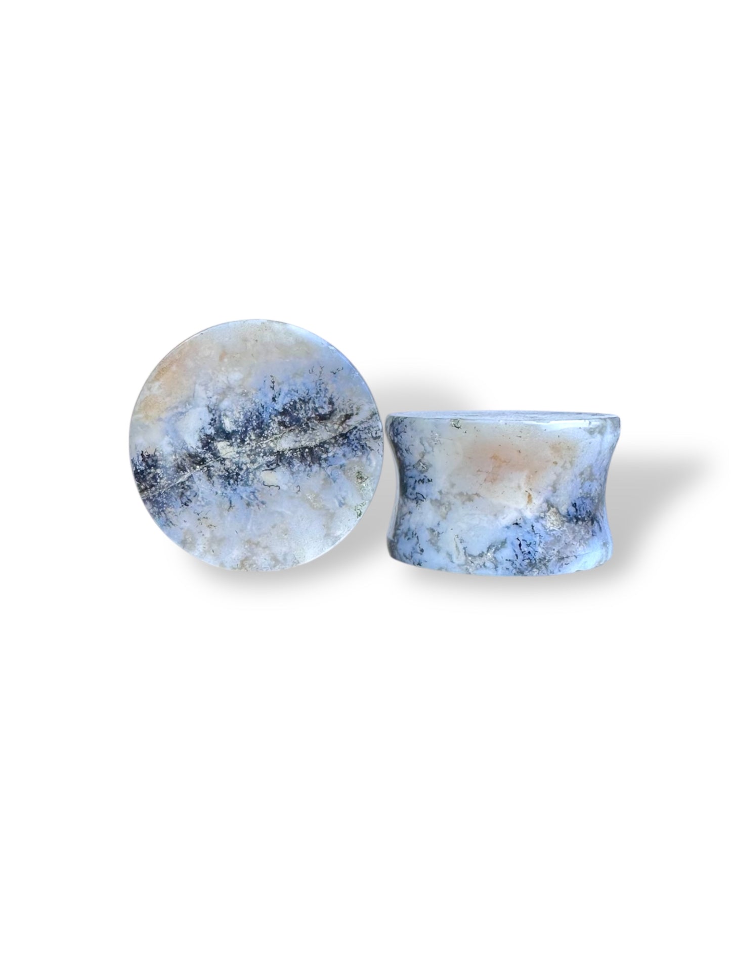 3/4” / 19mm Dendritic Plume Agate
