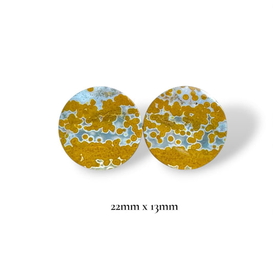 7/8” / 22mm Orbicular Jasper
