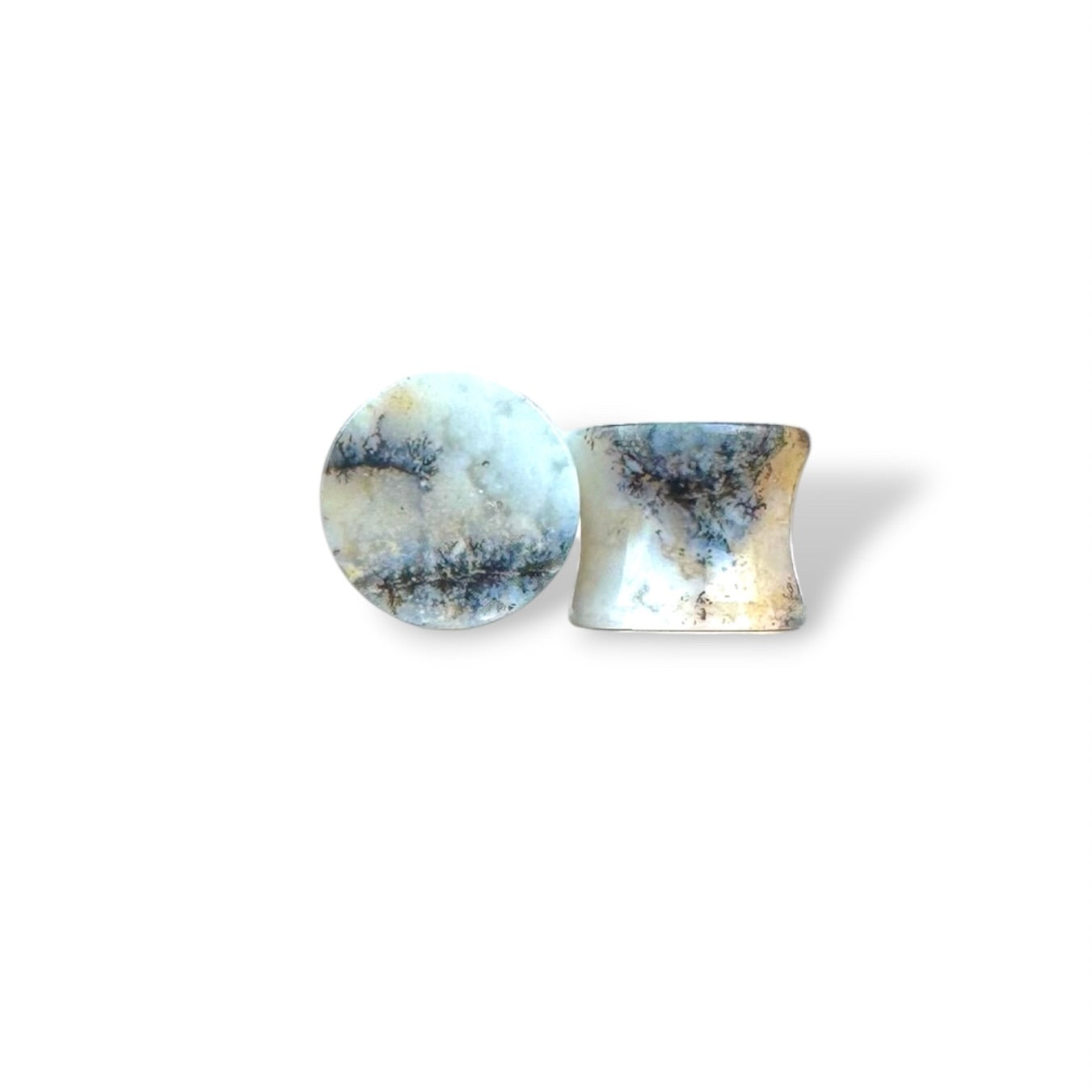 Large 1/2” / 13mm Dendritic Plume Agate