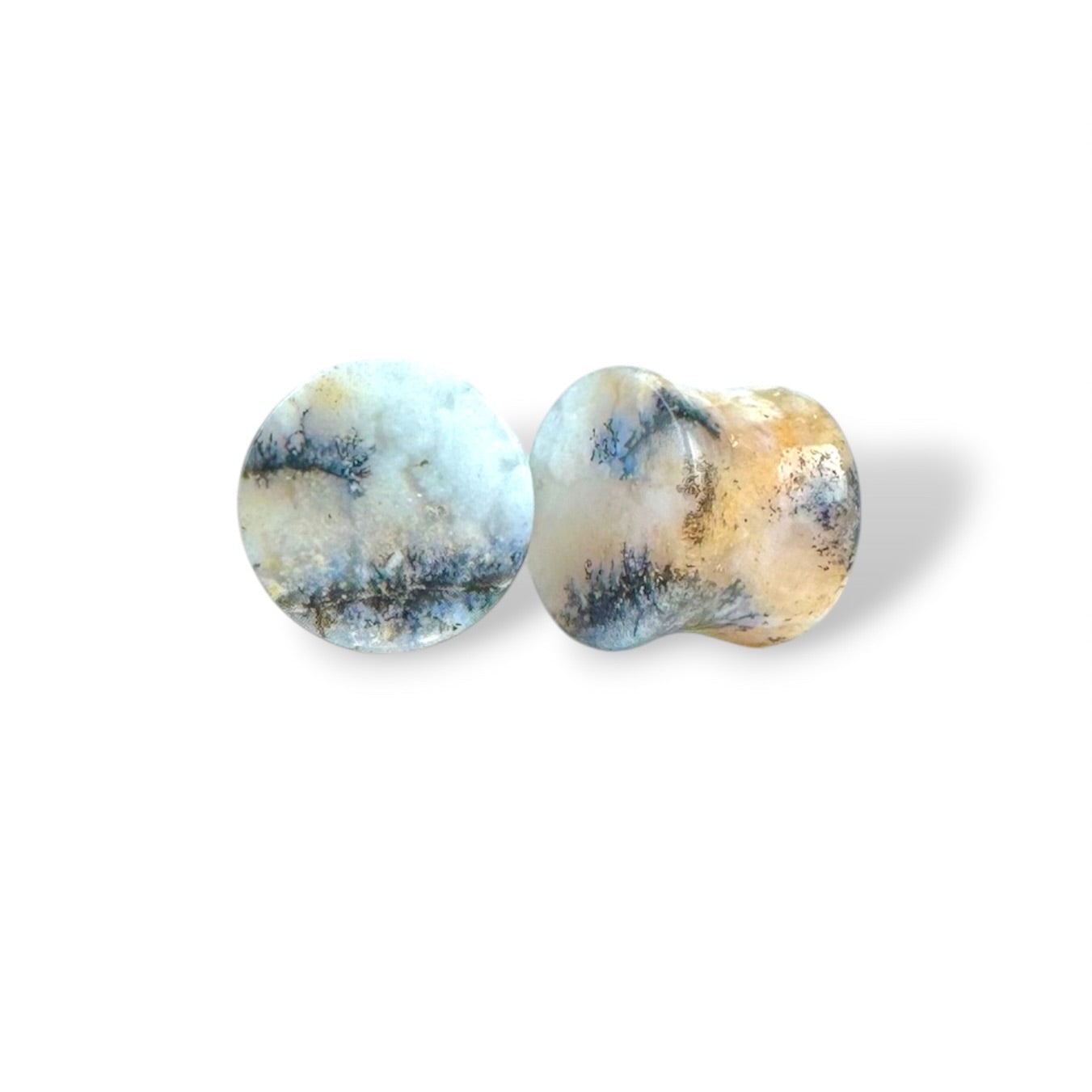 Large 1/2” / 13mm Dendritic Plume Agate