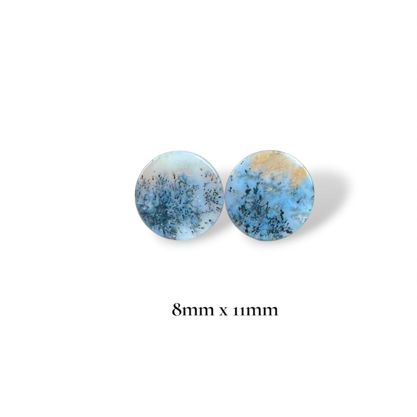 0g / 8mm Dendritic Plume Agate